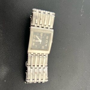 Kenneth Cole Stainless Steel Rectangular Watch – Modern Design